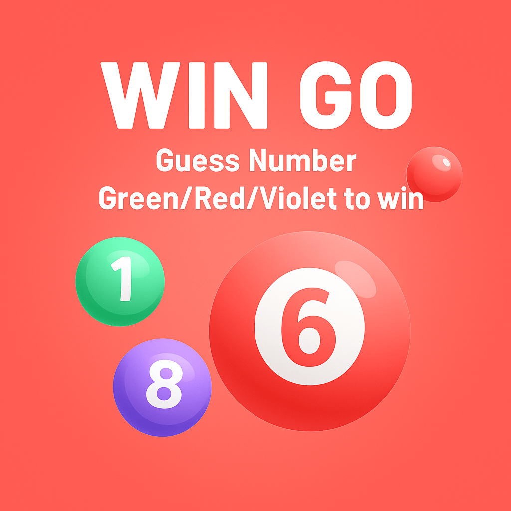 Promotional visual for Bounty Game’s Win Go, a fast-paced color prediction game with real rewards
