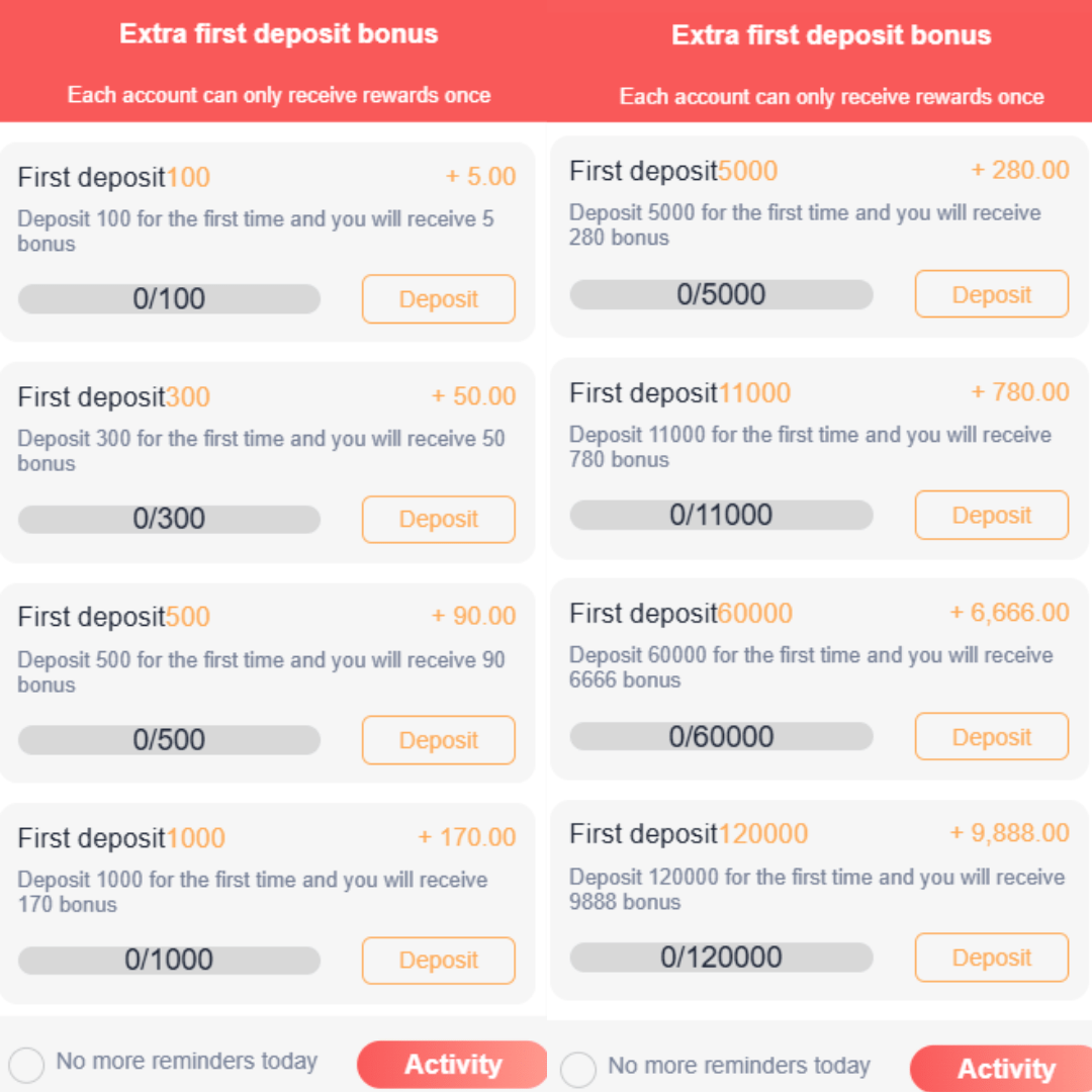 Promotional image for Bounty Game first deposit bonus with eye-catching design and bonus text